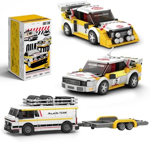 Audi S1 Quattro Rally Team Building Set 132 Scale