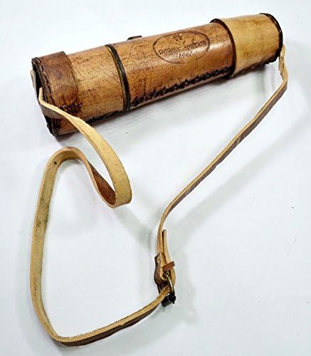 NauticalMart 18 Inch Brass Engraved Telescope