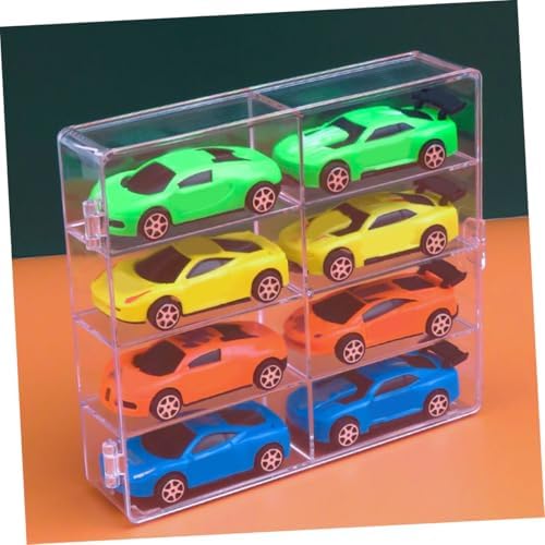 Modern Display Case Stand for Collectible Models and Toys