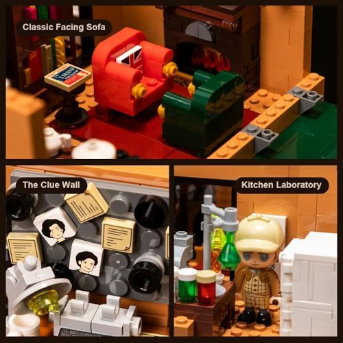 PANTASY Baker Street 221B Adult Building Block Set