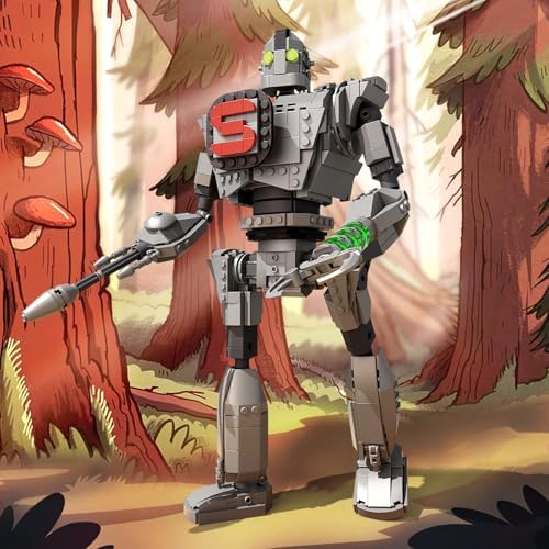 Iron Robot Building Set for Kids 883PCS Compatible with Lego
