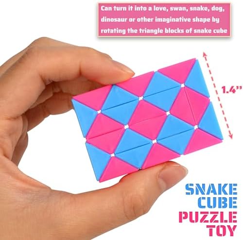 35 Pack Magic Snake Cube Toy for Kids