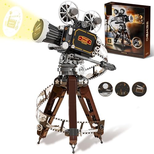 Retro 3 in 1 Camera Building Set for Adults
