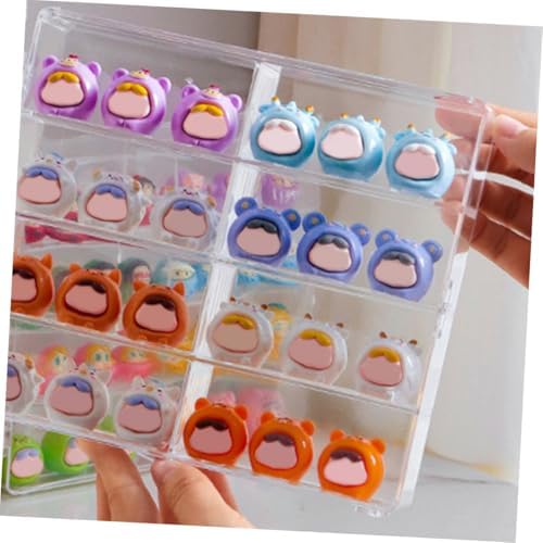 Homoyoyo 2pcs Compartment Display Case for Collectibles and Car Models