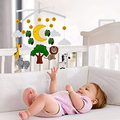 Musical Baby Crib Mobile with Arm Holder
