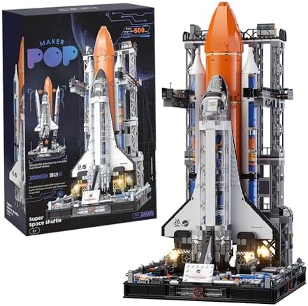VannMold Super Space Shuttle Building Blocks Set 2226 Pieces