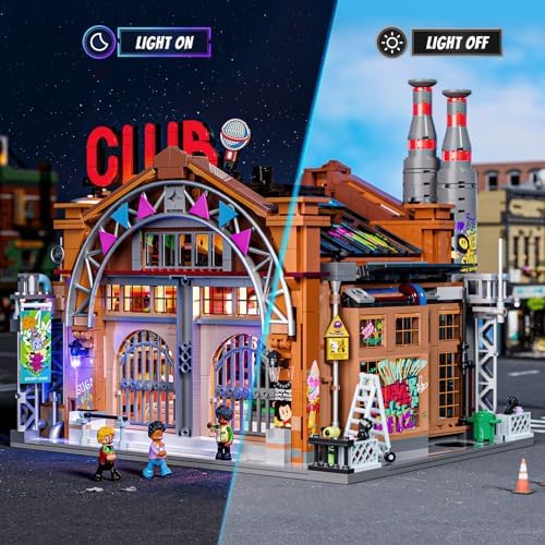 FUNWHOLE Music Building Bricks Set - 2654 Pcs Modular Kit
