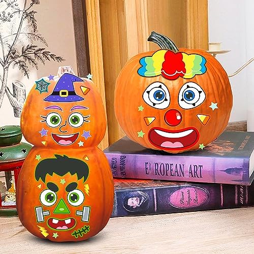 JOYIN 54 Piece Halloween Pumpkin Stickers Set