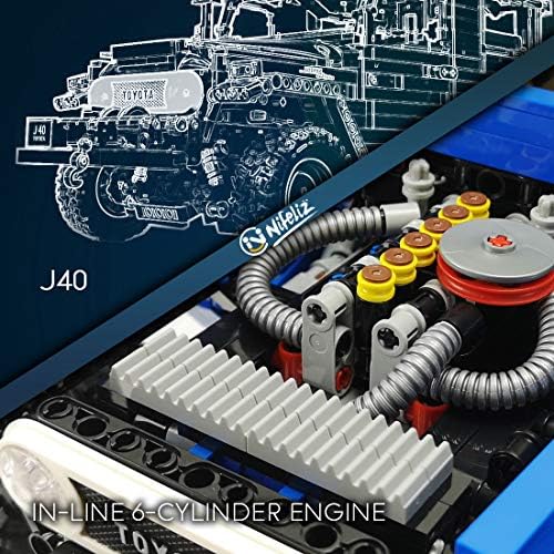 Nifeliz Off-Road Pickup J40 Land Cruiser 112 Scale Model Kit