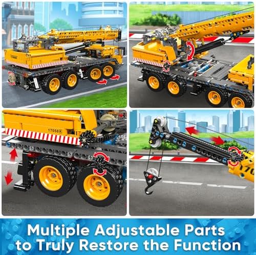 Mould King 17058 Crane Building Blocks Kit