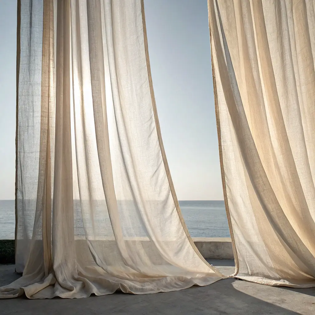 Linen Sheer Panels