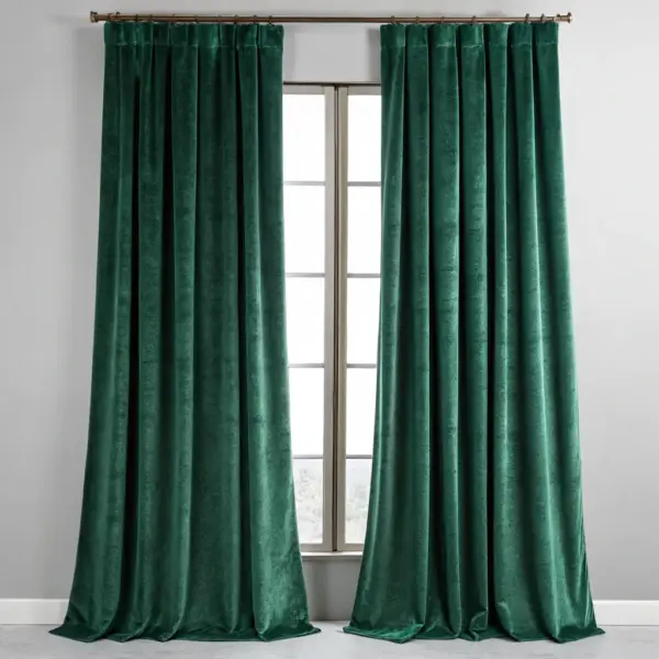 Eco-Friendly Velvet Drapes